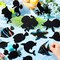 80 Pieces Sea Animal Scratch Cards Rainbow Ocean Fish Paper Crafts for Kids with Wooden Stick and Ribbon for Summer Birthday Party Under The Sea Party Supplies